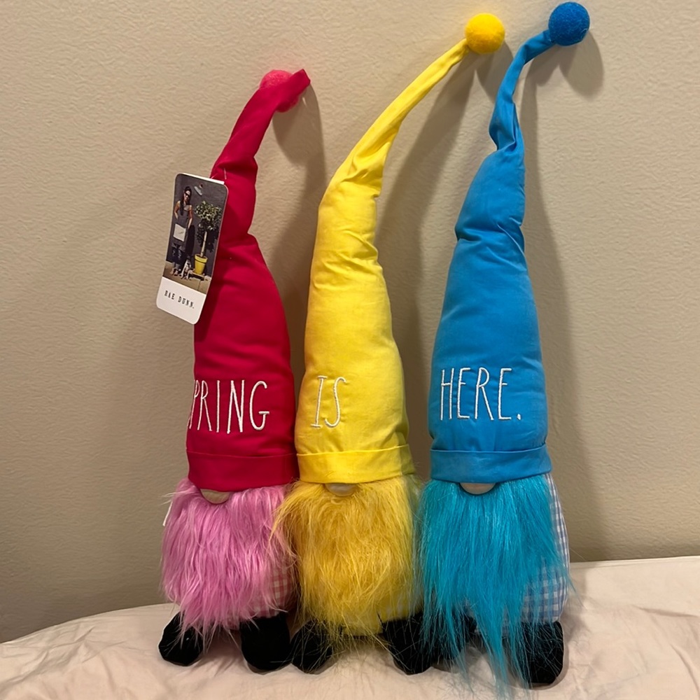 Rae DunnSpring is Here Easter Gnomes